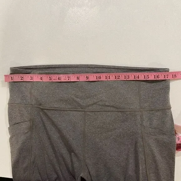 Athleta Gray High Rise Leggings with Pockets XLT Tall - Picture 4 of 6